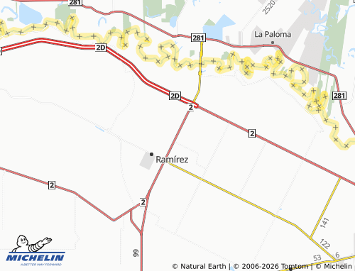 Mapa MICHELIN Progreso Agrario, Santa Librada - ViaMichelin