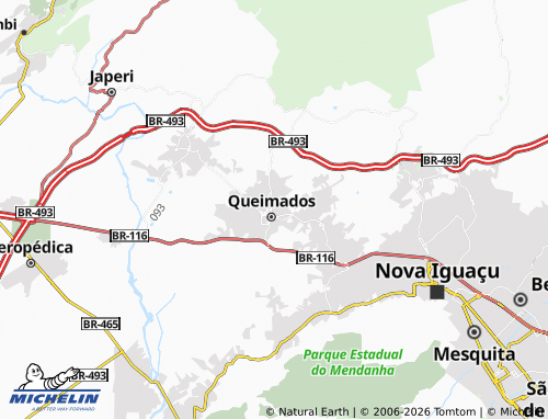 Mapa MICHELIN Vila das Mangueiras - ViaMichelin