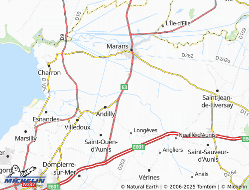MICHELIN-Landkarte Sérigny - ViaMichelin