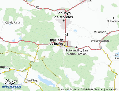 Mappa MICHELIN El Zapotito - ViaMichelin