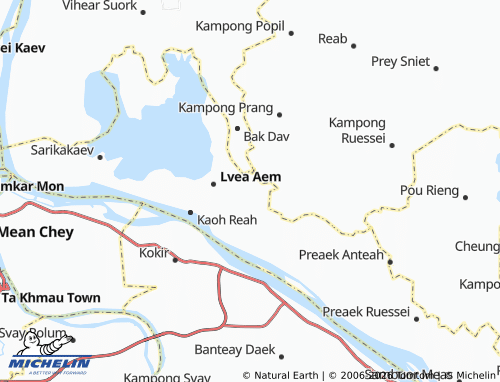 Mapa MICHELIN Preaek Rey - ViaMichelin