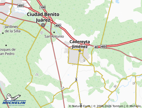 Mappa MICHELIN Lomas de San Agustín - ViaMichelin
