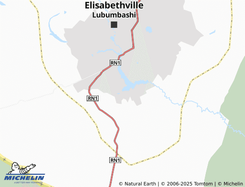 MICHELIN Kasungami map - ViaMichelin