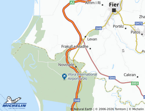 Mapa MICHELIN Ferras - ViaMichelin