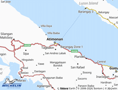Mappa MICHELIN Barangay Zone 1 - ViaMichelin