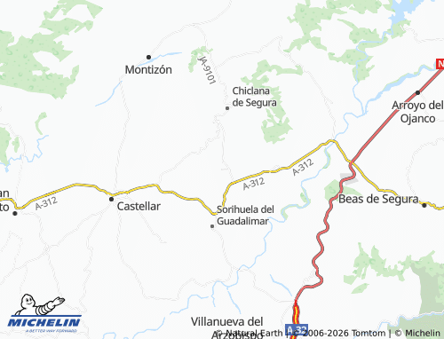 MICHELIN-Landkarte El Campillo - ViaMichelin