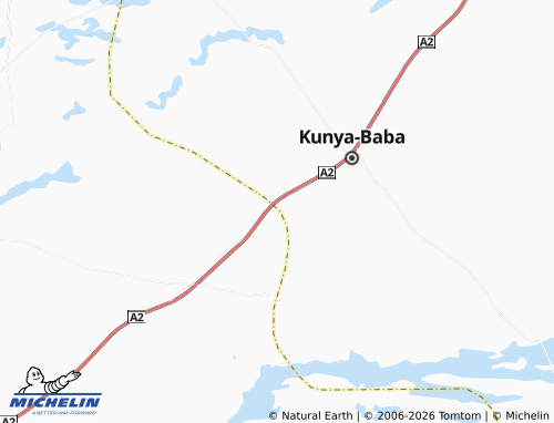 Mappa MICHELIN Tsamyan Kwange - ViaMichelin