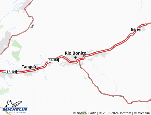 Mappa MICHELIN Rio Bonito - ViaMichelin