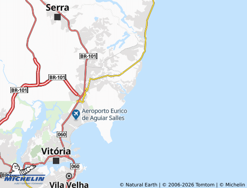 Mapa MICHELIN Praia de Carapebus - ViaMichelin