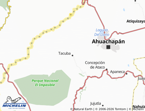 MICHELIN Tacuba map - ViaMichelin