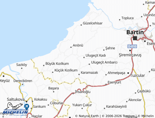 MICHELIN Gözpınar map - ViaMichelin