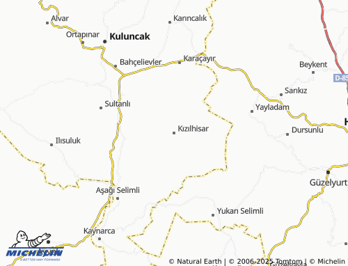 MICHELIN Kızılhisar map - ViaMichelin