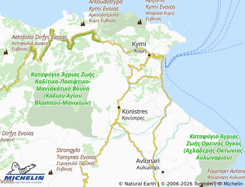 Carte MICHELIN Taxiarches - ViaMichelin
