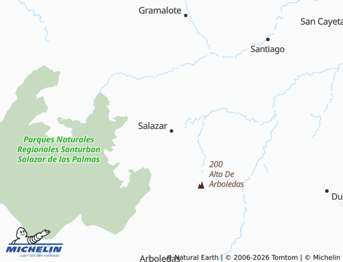 Mapa MICHELIN Salazar - ViaMichelin