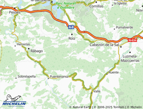 MICHELIN Bustriguado map - ViaMichelin