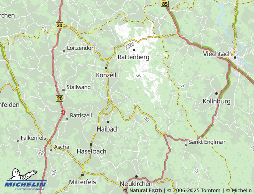 Mappa MICHELIN Hiening - ViaMichelin