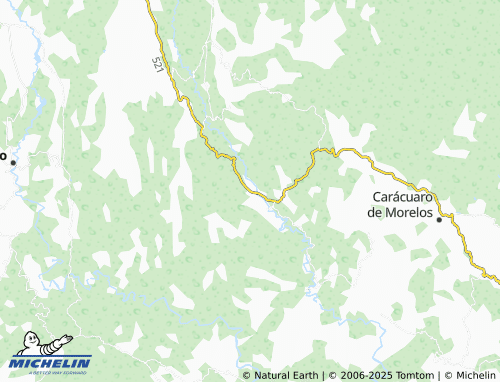 Mapa MICHELIN Melchor Ocampo, San Antonio de Las Huertas - ViaMichelin