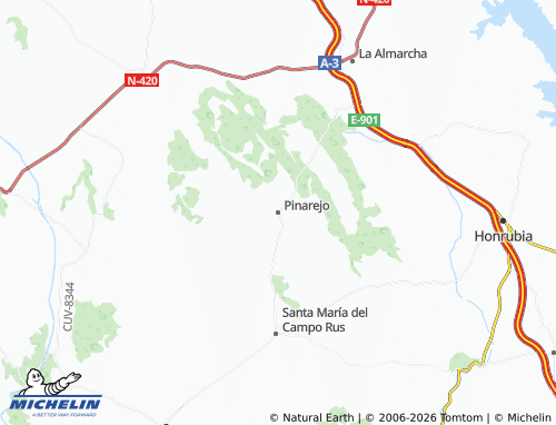 Mappa MICHELIN Pinarejo - ViaMichelin