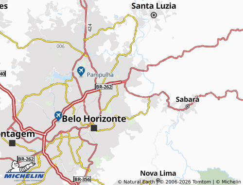 Mappa MICHELIN São Benedito - ViaMichelin