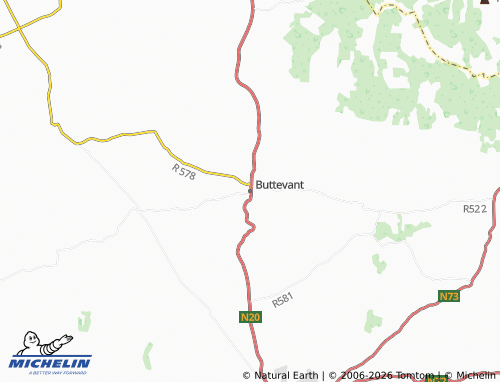 Mappa MICHELIN Buttevant - ViaMichelin