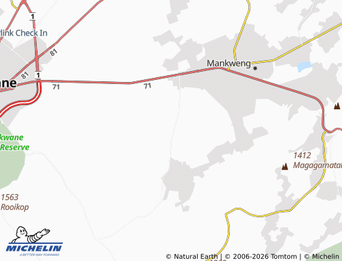 MICHELIN-Landkarte GaMboi - ViaMichelin