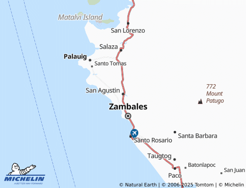 MICHELIN San Agustin map - ViaMichelin