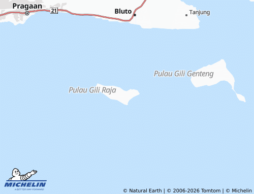 MICHELIN Lombang map - ViaMichelin