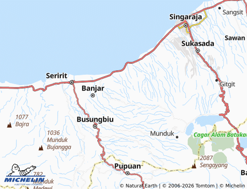 MICHELIN Cempaga map - ViaMichelin