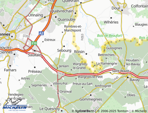 MICHELIN Eth map - ViaMichelin