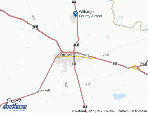 Mapa MICHELIN Vernon - ViaMichelin