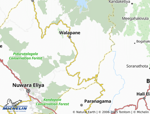 MICHELIN Harasbedda South map - ViaMichelin