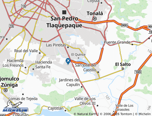 Mappa MICHELIN San José del Quince - ViaMichelin