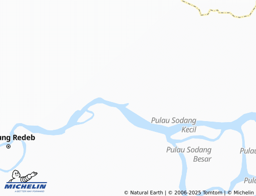 MICHELIN Merancang Ulu map - ViaMichelin