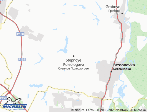 MICHELIN-Landkarte Stepnoye Poleologovo - ViaMichelin