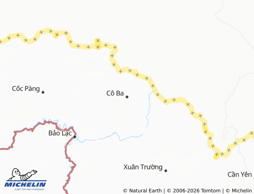 Mapa MICHELIN Cô Ba - ViaMichelin