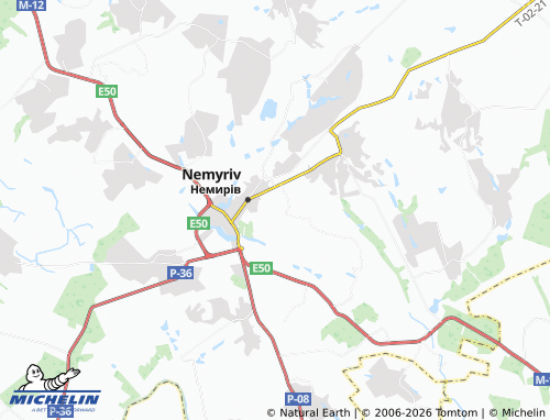 Mappa MICHELIN Monastyrok - ViaMichelin