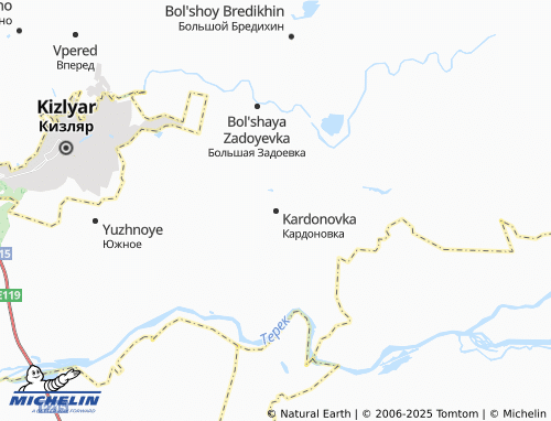 MICHELIN Kardonovka map - ViaMichelin