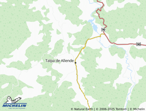 MICHELIN La Meza map - ViaMichelin