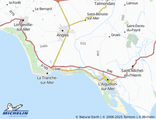 MICHELIN Les Mottes map - ViaMichelin