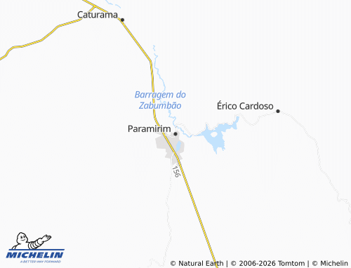 Carte MICHELIN Paramirim - ViaMichelin