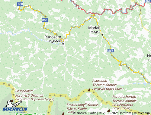 MICHELIN Ribnitsa map - ViaMichelin
