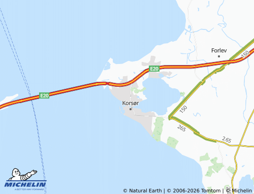 MICHELIN Halsskov map - ViaMichelin