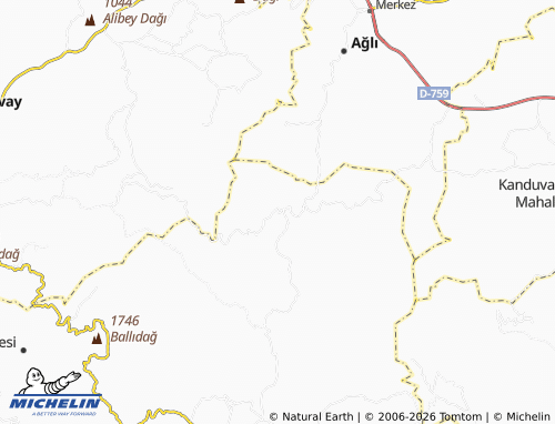 Mappa MICHELIN Değirmenözü - ViaMichelin