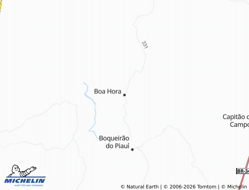 Carte MICHELIN Boa Hora - ViaMichelin
