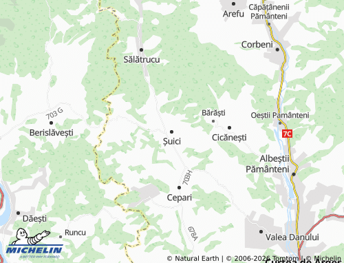 Mapa MICHELIN Șuici - ViaMichelin