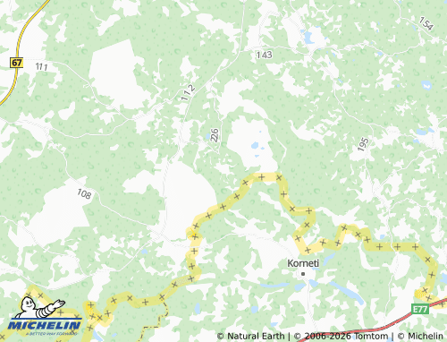 MICHELIN Kellämäe map - ViaMichelin