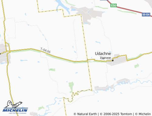 MICHELIN Novopidhorodne map - ViaMichelin