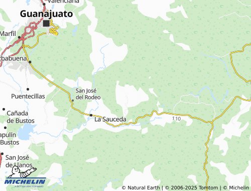MICHELIN Campuzano map - ViaMichelin