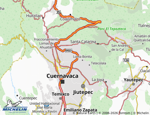 Mappa MICHELIN Bello Horizonte Segunda Sección - ViaMichelin