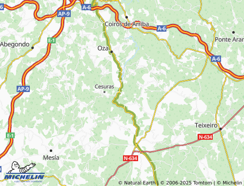 MICHELIN Trasanquelos (San Salvador) map - ViaMichelin